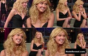 JESSICA ALBA nude in Late Show with David Letterman