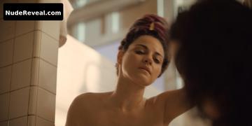 MAITE PERRONI nude in Triptych