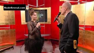 LAETITIA CASTA nude in Cesar Film Awards