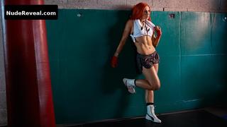 REBECCA QUIN nude in Wwe Divas