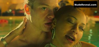 ANGELA GRIFFIN nude in White Lines