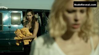 ALBA FLORES nude in Locked Up
