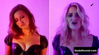 AJ MICHALKA nude in Church