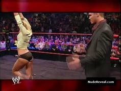 STACY KEIBLER nude in WWE Monday Night RAW
