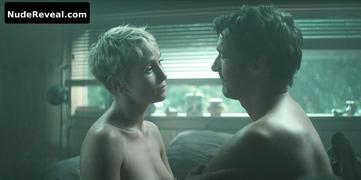 PERI BAUMEISTER nude in The Signal