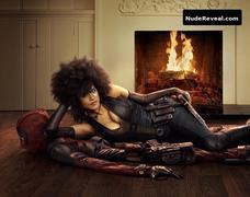 ZAZIE BEETZ nude in Deadpool 2