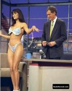DEMI MOORE nude in Late Show with David Letterman