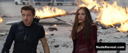 ELIZABETH OLSEN nude in Avengers: Endgame