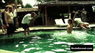 ROSIE HUNTINGTON-WHITELEY nude in Pirelli Calendar 2010 (The Making of)