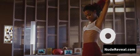 ZOE SALDANA nude in Star Trek