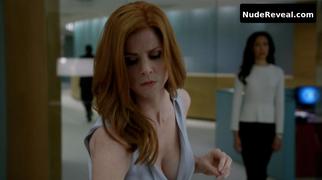 SARAH RAFFERTY nude in Suits