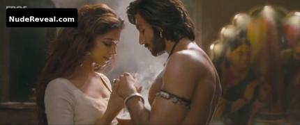 DEEPIKA PADUKONE nude in Ramleela