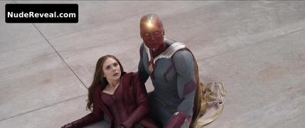 ELIZABETH OLSEN nude in Avengers: Endgame