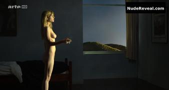 CLEMENCE POESY nude in Hopper vu par
