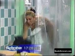 NICOLE BARTSCH nude in Big Brother (Germany)