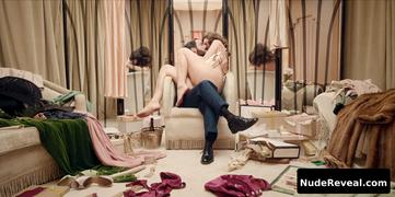 LILY JAMES nude in The Pursuit of Love