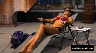 JANET MONTGOMERY nude in Human Target