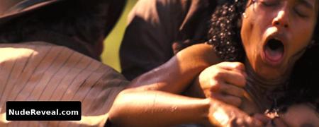 KERRY WASHINGTON nude in Django Unchained