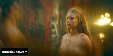 JEANNE GOURSAUD nude in Barbarians