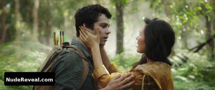 JESSICA HENWICK nude in Love And Monster