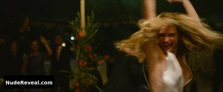 LILY JAMES nude in Rare Beasts