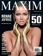 RENAE AYRIS nude in Maxim photoshoot