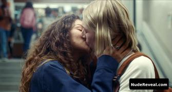 HUNTER SCHAFER nude in Euphoria