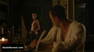 LARA PULVER nude in Da Vinci’s Demons