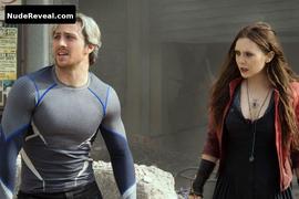 ELIZABETH OLSEN nude in Captain America: Civil War