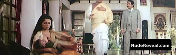 MANDAKINI nude in Ram Teri Ganga Maili