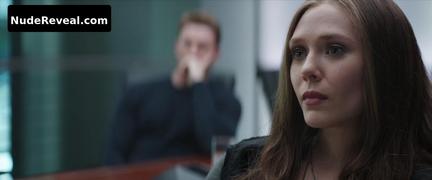 ELIZABETH OLSEN nude in Avengers: Endgame
