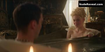 ELLE FANNING nude in The Great