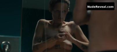 AGATHE ROUSSELLE nude in Titane