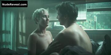 PERI BAUMEISTER nude in The Signal