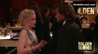 JULIA GARNER nude in The Golden Globe Awards