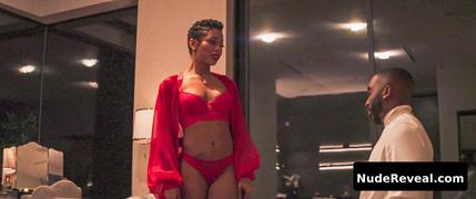 BRITTANY S. HALL nude in Imani