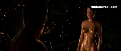 ANGELINA JOLIE nude in Beowulf