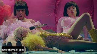 MILEY CYRUS nude in Miley Cyrus: Bangerz Tour