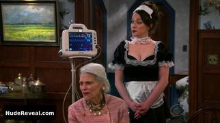 KAT DENNINGS nude in 2 Broke Girls