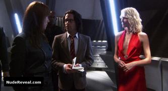 TRICIA HELFER nude in Battlestar Galactica