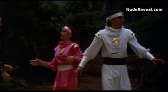 AMY JO JOHNSON nude in Mighty Morphin