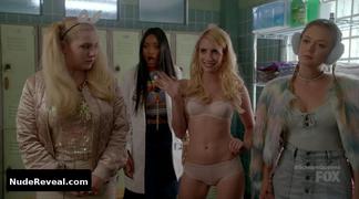 EMMA ROBERTS nude in Scream Queens