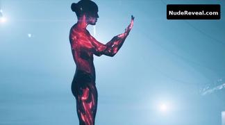 CAITY LOTZ nude in The Machine