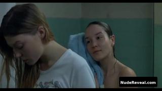 LEA SEYDOUX nude in Belle epine