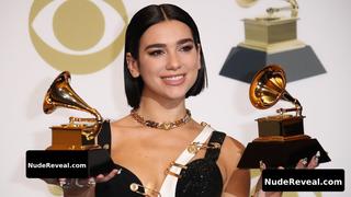 DUA LIPA nude in The Grammy Awards