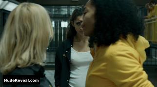 ALBA FLORES nude in Locked Up