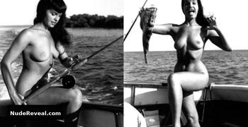 BETTIE PAGE nude in Bettie Page: Dark Angel