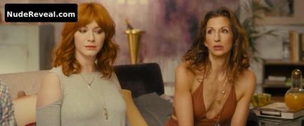 CHRISTINA HENDRICKS nude in Egg