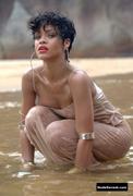 RIHANNA nude in Vogue Brasil
