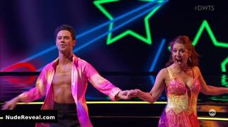 ALYSON HANNIGAN nude in Dancing with the Stars